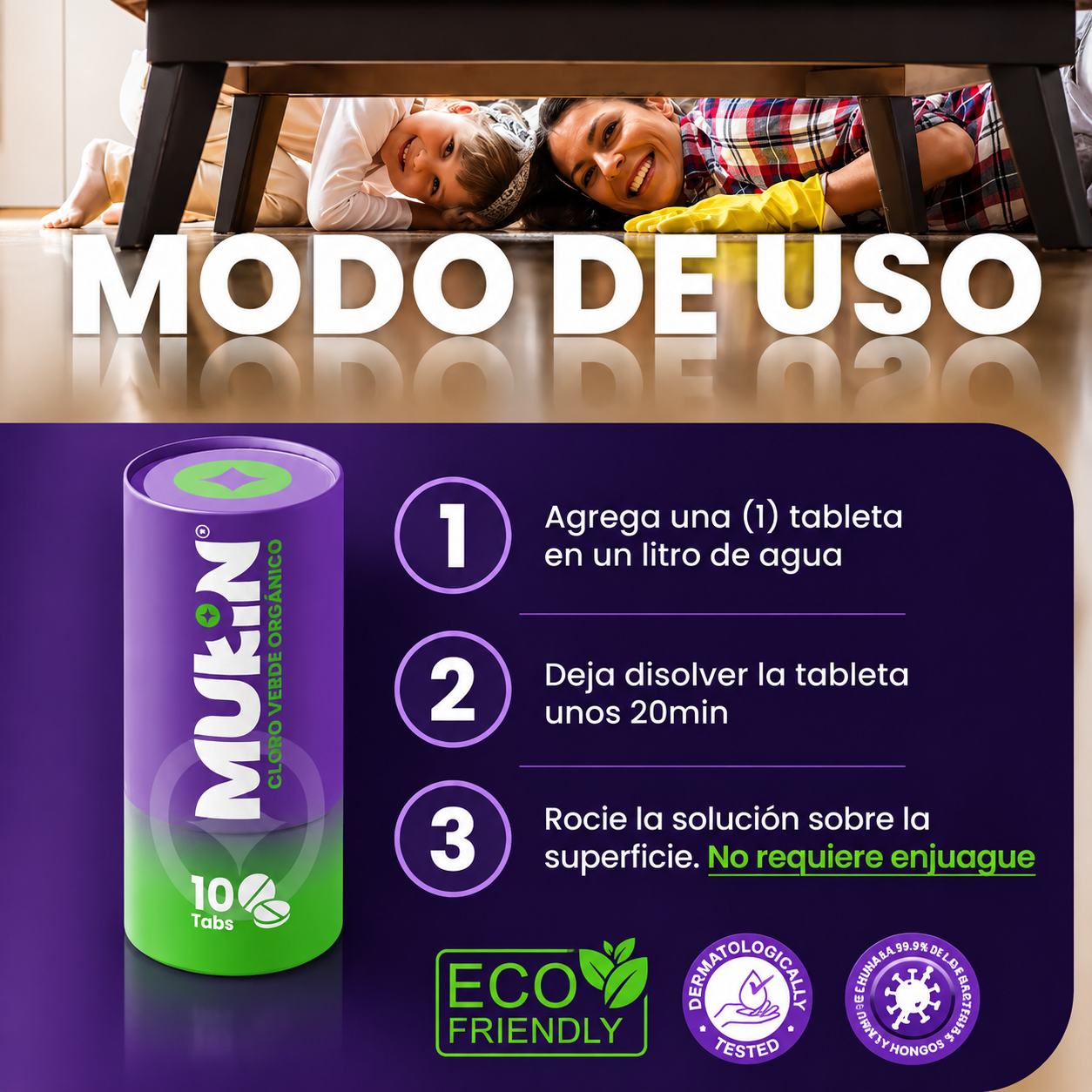 Mukin - Cloro Verde Orgánico